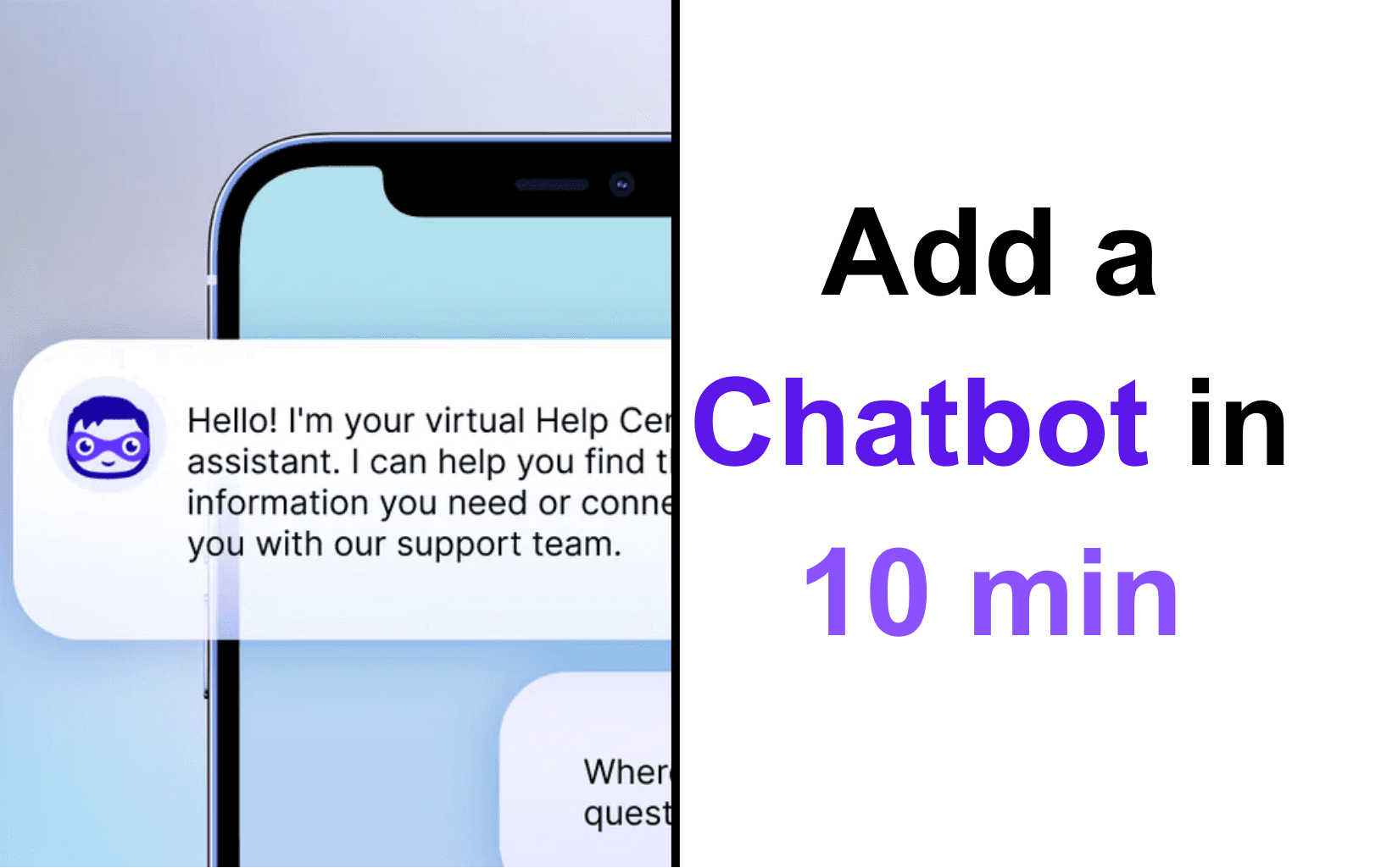 How to Add a Chatbot to Your Website in Under 10 Minutes cover