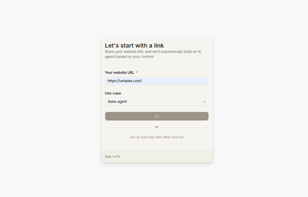 Start with your website